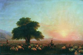 Отара овец 1857 107х161