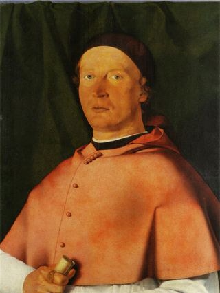 Портрет Бернардо деде Росси, епископ Тревино, 1505