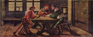 Вывеска школьного учителя, 1516