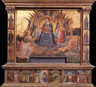 Мадонна с поясом, 1450