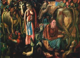 Доярки, 1914 - Павел Филонов