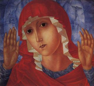 Богоматерь Умиление злых сердец. 1914-1915