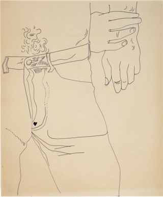 Стоящий мужской торс, 1950 - 1955