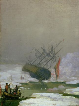 Корабль в Северном Ледовитом океане, 1798
