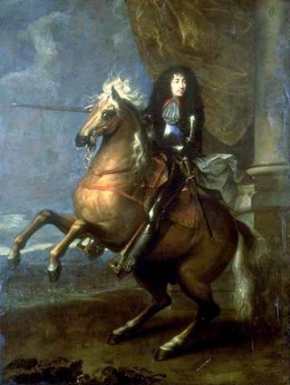Людовик XIV, Конный портрет, 1668
