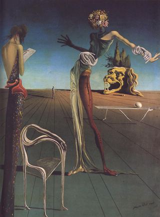 Женщина с головкой роз, 1935