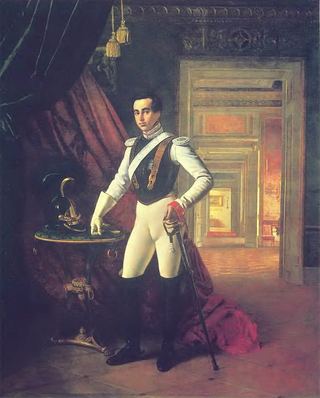 Портрет графа Д. Н. Шереметева. 1824 Х.