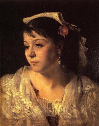 Голова итальянки, c.1878