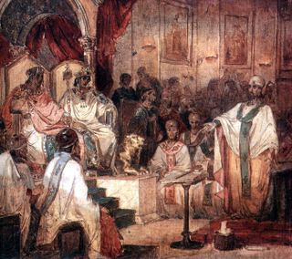 Четвертый Вселенский Халкидонский собор, 1876 - Василий Суриков