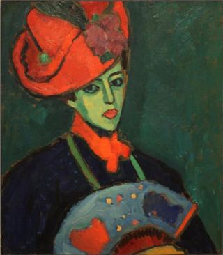 Шокко в красной шляпе, 1909