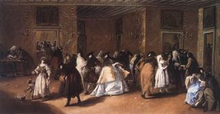 Встреча в масках, 1755