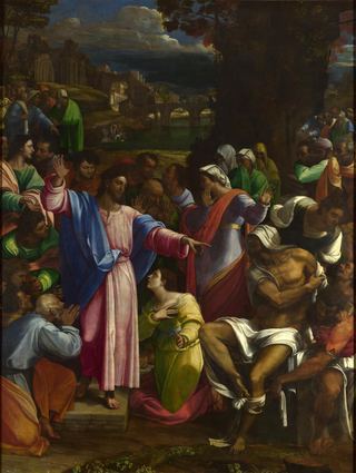Воскрешение Лазаря, 1517
