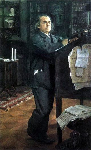 Портрет композитора А. Н. Серова
