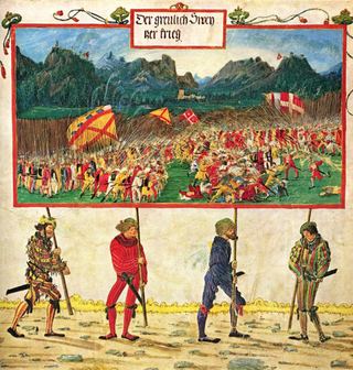 Император Максимилиан триумфальный, 1513 - 1515