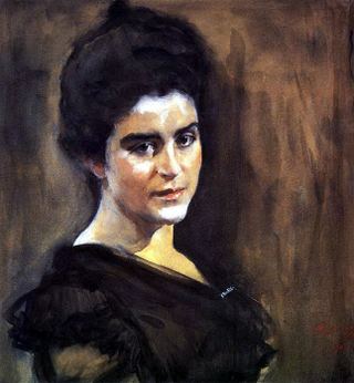 Портрет С. М. Драгомировой- Лукомской. 1900