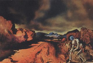 Человек с головой синих гортензий, 1936
