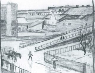 Эскиз моста, 1911