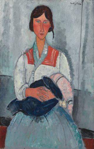 Рома женщина с младенцем