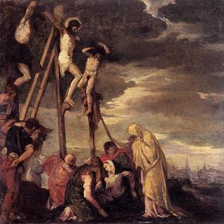 Голгофа (по Веронезе), 1858