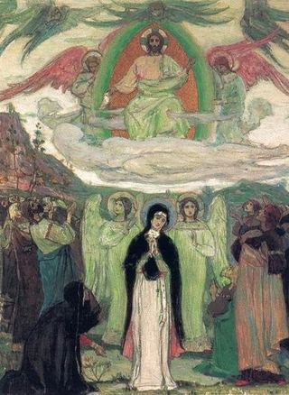Вознесение, 1895 - Михаил Нестеров