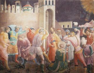 Забивание камнями святого Стефана, c.1435