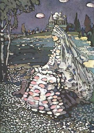 Русская красота в пейзаже, 1905 - Василий Кандинский