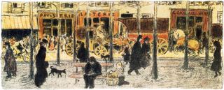 Парижский бульвар, 1896
