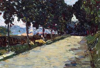 Парк Сен-Клу, 1906 - Василий Кандинский