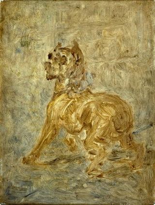 Собака (Эскиз Тука), c.1880