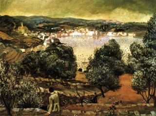 Оливковые деревья. Пейзаж в Кадакесе, c.1922