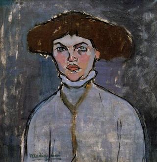 Голова молодой женщины, 1908