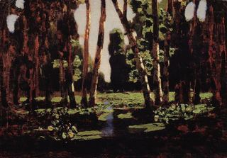Березовая роща, 1879 - Архип Куинджи