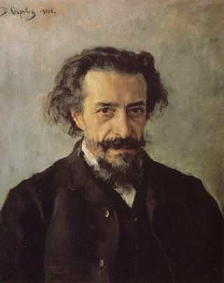 Портрет композитора П. И. Бларамберга. 1888