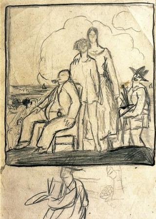 Семейный портрет, 1920