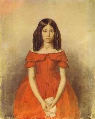 Портрет Н. П. Ждановича в детстве, 1846 - 1847 - Павел Федотов