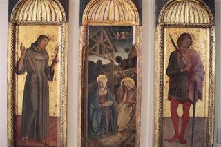 Триптих Рождества Христова (фрагмент), c.1470