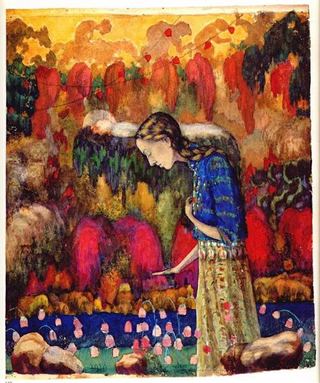 Портрет жены художника, 1910 - Иван Клюн