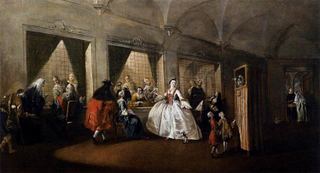 Гостиная монастыря Сан-Заккария, 1745 - 1750