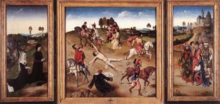 Триптих Святого Ипполита, c.1468 - Хьюго ван дер Гус