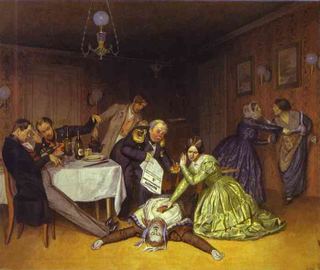 Во всем виновата холера, 1848 - Павел Федотов