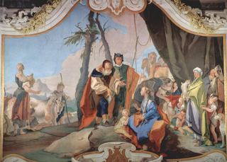 Рахиль, прячущая идолов, 1726 - 1728