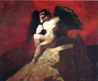 Ангел в цепях, c.1875