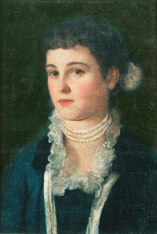 Клара Климт, c.1880