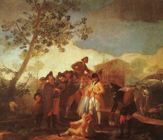 Слепой гитарист, c.1778