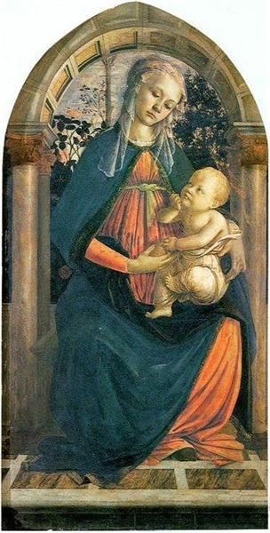 Мадонна с розами, c.1470
