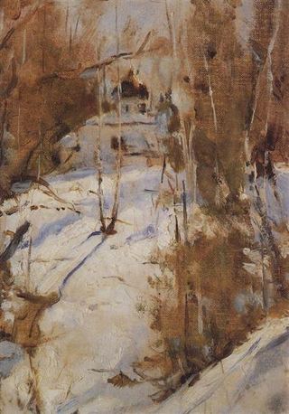Зима в Абрамцеве, 1886