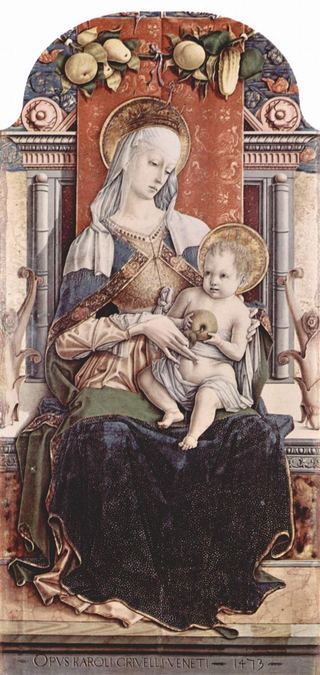 Мадонна на троне, 1473