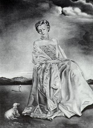 Без названия - Женский портрет, 1945