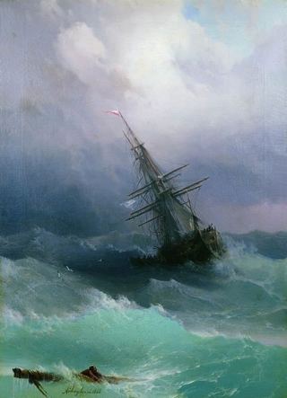 Буря 1868 70х50