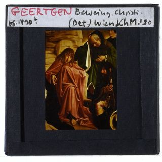Гертген, Оплакивание Христа (Вена KHM GG 991): Деталь